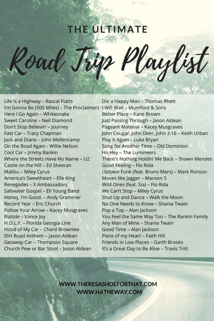 road trip playlist name ideas