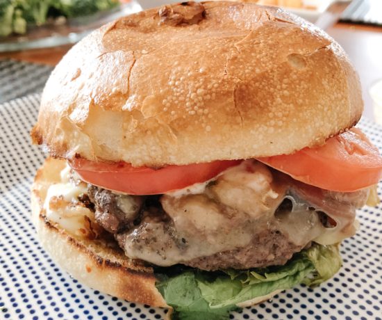 Best Burger in Bathurst taste testing - Cast & Crew Mushroom Jack Burger