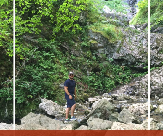 Uisge Ban Falls Cape Breton Nova Scotia