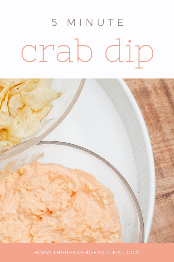 5 minute crab dip