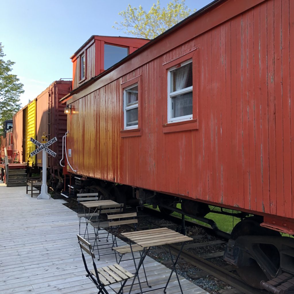 Caboose #4 at the Train Station Inn