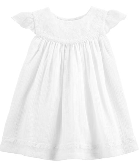 12 White Outfits [Monthly Baby Pictures] - There's a Shoe for That