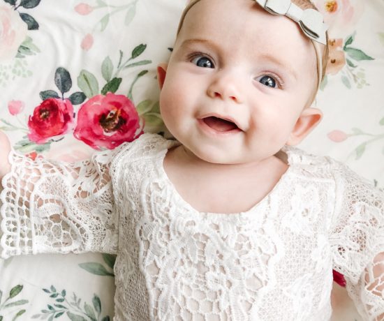 white outfits for baby girl