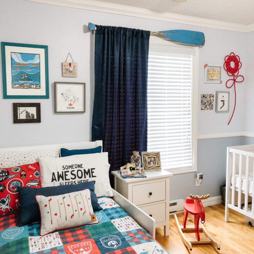 Canada theme child bedroom