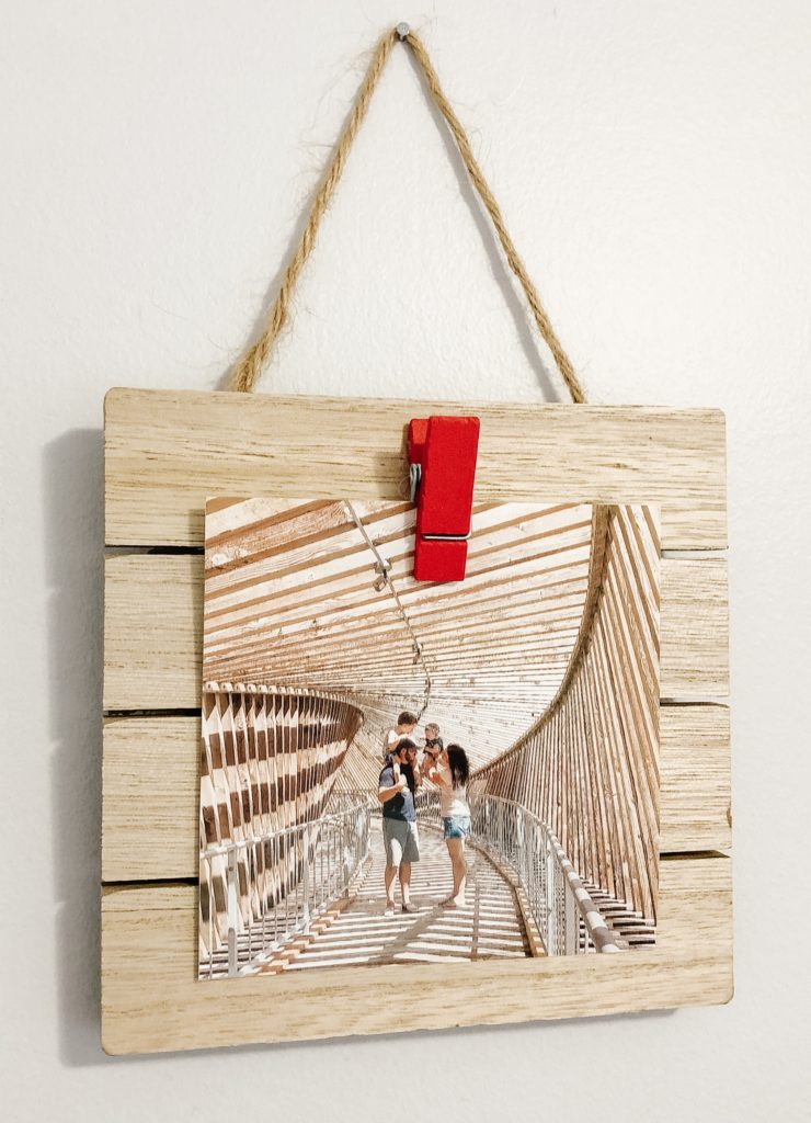 Picture Frame in gallery wall